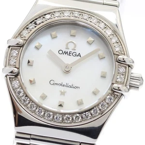 Omega Constellation My Choice White Shell Dial Quartz Watch 1475.71 Used From Ja - Bild 1 von 6