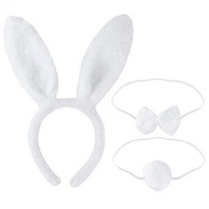  Bunny Ear Headband Easter Ears Birthday Decorations Costumes for Rabbits - Picture 1 of 9