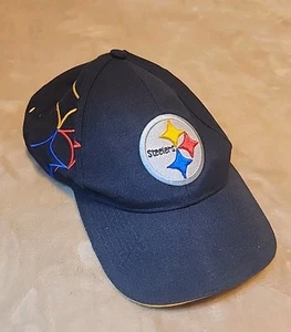 VTG 1990’s STARTER Embroidered Pittsburgh Steelers NFL 20% Wool Hat Adjustable - Picture 1 of 9