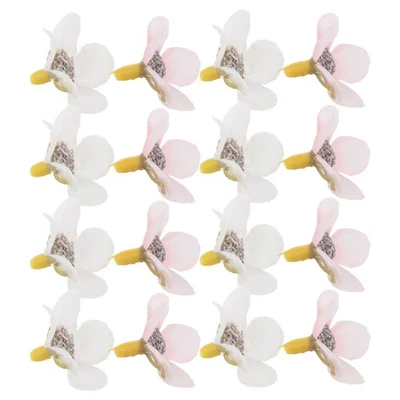  100 künstliche Gänseblümchenköpfe: Seidenblumen – Mini-Gerbera-Kunstblumen für - Bild 1 von 4