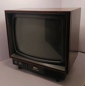 TV retro para juegos Zenith 1990 13" Space Command SG1315W PROBADO FUNCIONA *LEER - Imagen 1 de 10