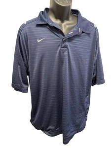 Nike Team Navy Short Sleeve Top Men’s Size XL - Picture 1 of 5