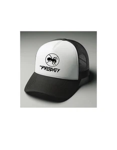The Prodigy Black and white  trucker hat mesh cap Music, Birthday Gift - Picture 1 of 2