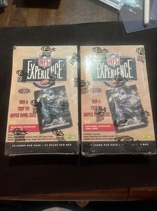 2 1996 Classic Football NFL Experience Box Factory Sealed New Rare Hard To Find - Picture 1 of 8