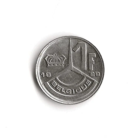 1989 Belgium - 1 Franc - 479 Cover