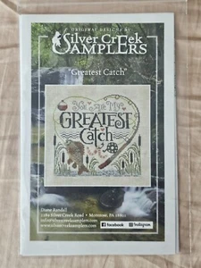 Greatest Catch Silver Creek Samplers Cross Stitch Pattern Chart Diane Randall - Picture 1 of 3