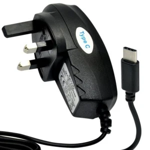 Type C 3 Pin USB-C Mains Wall Plug Phone Charger For Samsung Galaxy S20 S20FE - Picture 1 of 8