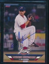2007 Choice Lancaster Barnstormers Eric Ackerman signed auto autograph