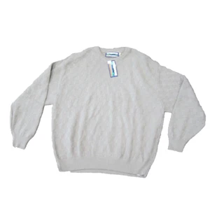 Shenandoah Herrenpullover hellbraun langarm Größe 2XL NEU MIT ETIKETT Made in USA 100 % Baumwolle - Bild 1 von 7