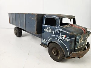 Vintage 1950's MARX Lamar U.S. Air Force Transport Pressed Steel Toy Truck 18.5" - Picture 1 of 14