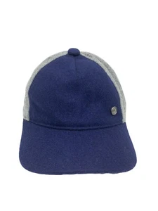 Janie and Jack Wool Navy Blue Grey Baseball Hat NWT 4-5 - Picture 1 of 3