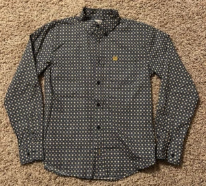 Cinch Youth Boy's Button-Up Long Sleeve Shirt Size Large (12) - Picture 1 of 4