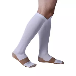 Premium Nylon Compression Copper Sock 20-30 mmHg Graduated Support Stockings - Picture 1 of 7