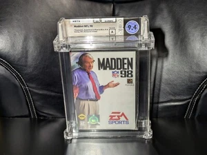 WATA 9.4 Sealed Madden '98 NFL Football Sega Genesis EA Sports Factory A Graded - Picture 1 of 7