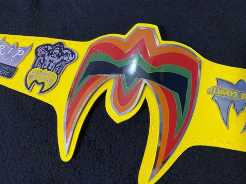 ULTIMATE WARRIOR R.I.P BELT 2022 WORLD HEAVYWEIGHT WRESTLING CHAMPIONSHIP BELT Cover