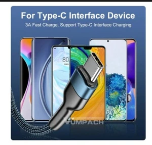 Câble Chargeur USB Type C, Charge Rapide, Cordon, Transfert de Données, Samsung - Afbeelding 1 van 6