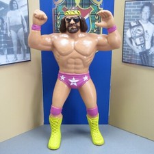 MACHO MAN RANDY SAVAGE WWF WRESTLING VINTAGE 1986 LJN 8" FIGURE FOR CUSTOM