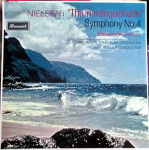 NIELSEN - RUDOLF - THE INEXTINGUISHABLE"" SYMPHONY 4 - BRUNSWICK LP 1966" - Imagen 1 de 3