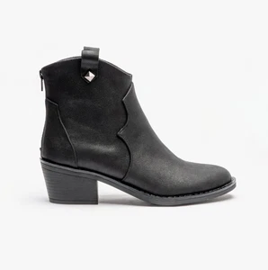 Rocket Dog YOLANDA Womens Leather Zip Black