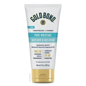 Gold Bond Pure Moisture Daily Body & Face Lotion 5.5 oz. SUPER DEAL!! - Picture 1 of 5