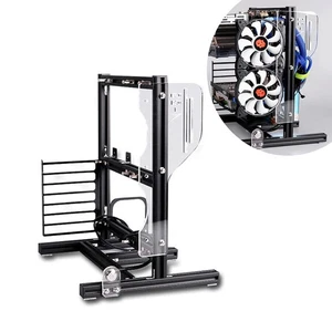 DIY PC Frame Vertical Test Bench Open Air Case Chassic Motherboard Frame Holder - Picture 1 of 22