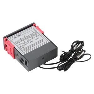 12V 24V Dual Display Sensor Temperature Thermostat Controller With 2pcs Probe - Picture 1 of 22
