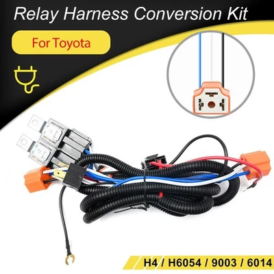 Arnés de relé H4 H6054 para Toyota Celica Tercel Corolla 1982-1991 kit de conversión Foto 1 de 4