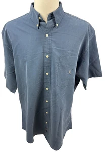 Chaps Ralph Lauren Embroidered Golf Crest Short Sleeve Shirt Mens Large Tall - Picture 1 of 6