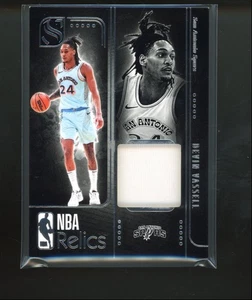 2024-25 Panini Silhouette Devin Vassell #REL-VSS NBA Relics Spurs - Picture 1 of 2