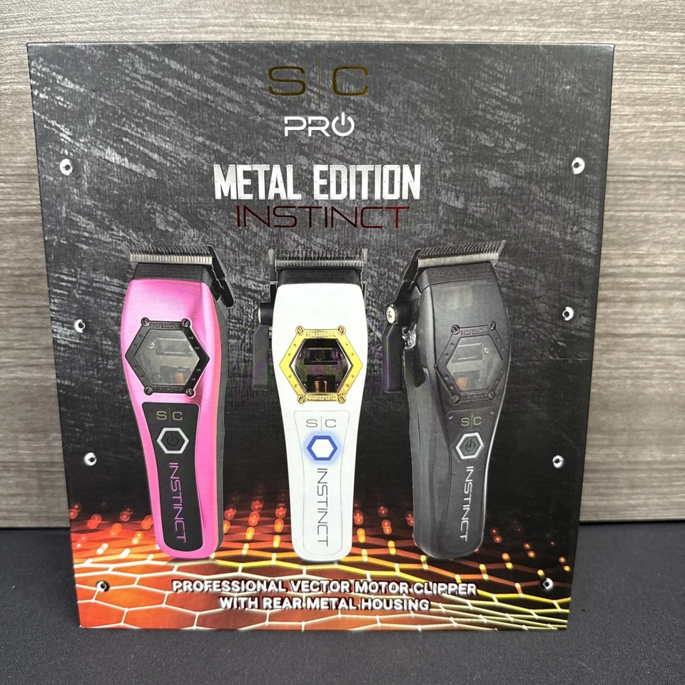 StyleCraft Instinct Metal Edition Cordless Hair Clipper | SC611M