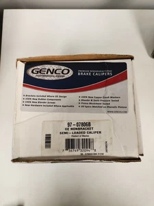 Disc Brake Caliper with Hardware Genco 97-07806B 88-93 Ford Festiva Front Right - Bild 1 von 3