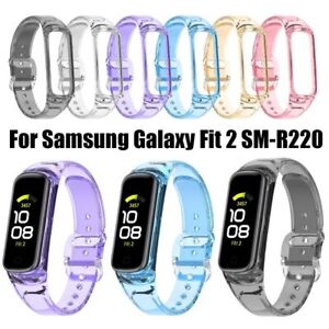 In Light Strap Soft Watchband Replacement For Samsung Galaxy Fit 2 SM-R220