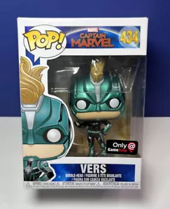 Funko POP! Capitana Marvel VERS #434 exclusivo de Gamestop nuevo en caja - Imagen 1 de 7