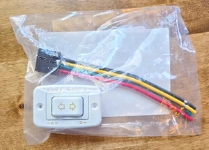 Lippert 117461 RV Trailer White Slide Out Switch Kit Switch Bezel & Harness - Picture 1 of 2