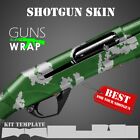 Camouflage Guns Wrap Skins BEREZ-1 Premium CamoVinyl Turkey Hunting MatteSHOTGUN
