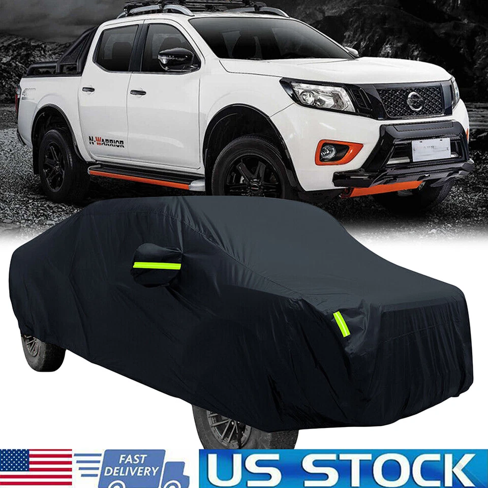 240.16''L Truck Cover Waterproof Sun Snow Dust UV Protector for Toyota Tacoma Foto 1 de 4