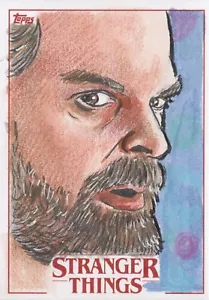 Tarjeta de boceto 2018 de Stranger Things temporada 1 de Darren Coburn-James 1/1 - Imagen 1 de 2