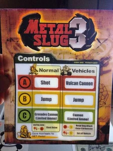 Carpa arcade Metal Slug 3 Neo Geo - Imagen 1 de 1