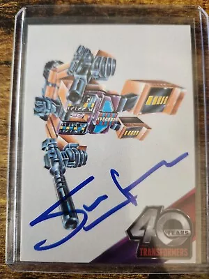 2024 Dynamite Transformers 40th Ultra Premium Simon Furman Auto Swindle #6 - Image 1 of 2