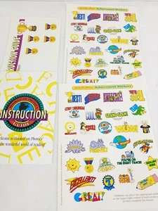 Hooked on Phonics The Classic Workbooks Sticker Pack - Picture 1 of 4