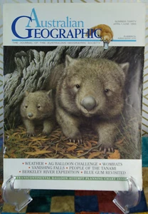 Australian Geographic Magazine April June 1993 #30 Wombat Balloon Planning Chart - Picture 1 of 2