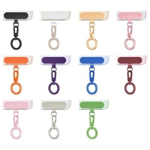 Universal Mobile Phone Sling Rope Card Clip Phone Lanyard Gasket Patch. - Zdjęcie 1 z 29