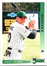2000 Grandstand West Tenn Diamond Jaxx Minor League Baseball Eric Hinske