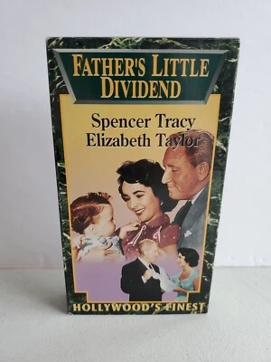 Father's Little Dividend (VHS) Spencer Tracy, Elizabeth Taylor - Image 1 of 3