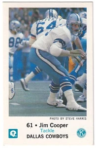 1981 Dallas Cowboys Police Jim Cooper RC #61 Kiwanis Club - Picture 1 of 2