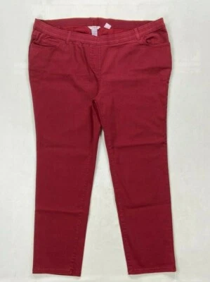 Women's Allison Daley Plus Slim Leg Comfort Fit Pants Sz 24W - Image 1 of 2
