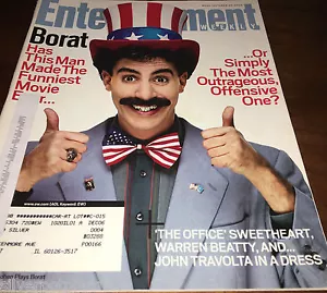 20. Oktober 2006 Ausgabe Unterhaltung wöchentlich Borat Sacha Baron Cohen #124 - Bild 1 von 1