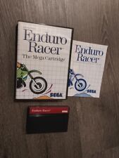 Enduro Racer (Sega Master System, 1987) with Manual