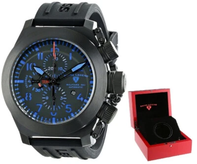 Reloj Cronógrafo Automático Swiss Legend Militare Nº 1 Para Hombre Hecho en Suiza NUEVO $2995 Foto 1 de 4