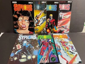 Syphons #1 - #7 1986 Lot of 7 High Grade NOW Comics - Picture 1 of 15